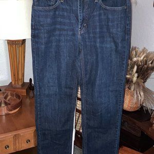 Men’s Sz. 34 x 32 (34 ½ x 30 ¾) Levi’s 541 Dark Wash Boot Cut Jeans